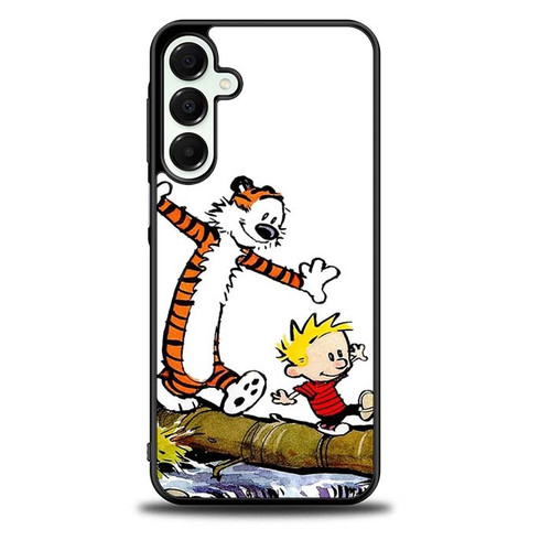 Calvin and Hobbes Playing Samsung Galaxy A16 5G Case