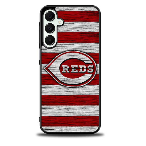 Cincinnati Reds Wooden Pattern Samsung Galaxy A16 5G Case