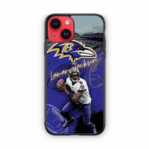 Lamar Jackson Baltimore Ravens iPhone 14 Case