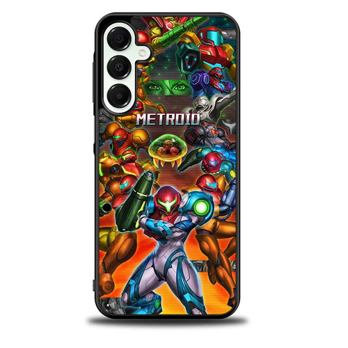 Metroid collage Samuss evolution Samsung Galaxy A16 5G Case
