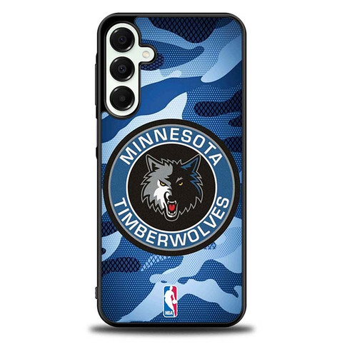 Minnesota Timberwolves Camo Samsung Galaxy A16 5G Case