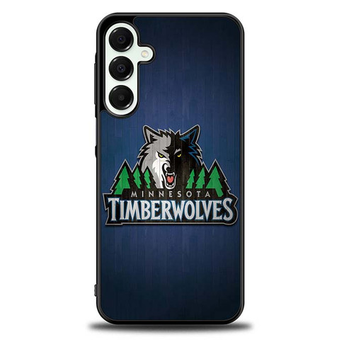 Minnesota Timberwolves Wooden Pattern Samsung Galaxy A16 5G Case