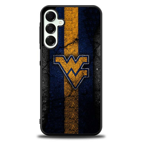 West Virginia Mountaineers Asphalt Texture Samsung Galaxy A16 5G Case