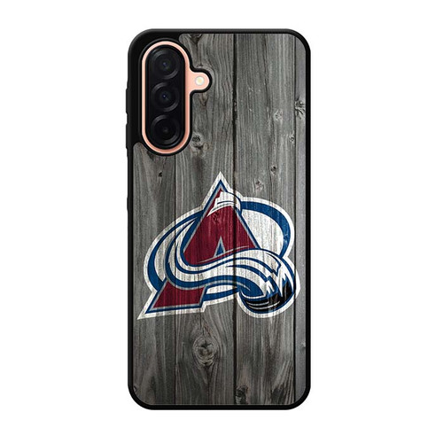 Colorado Avalanche Wooden Pattern Samsung Galaxy A26 5G Case