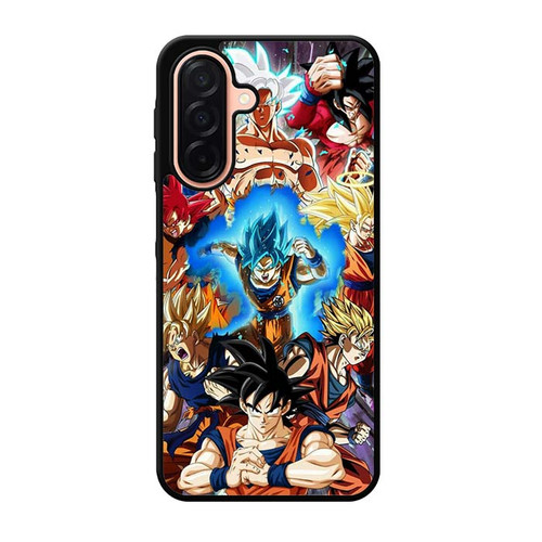 Dragon Ball Z Goku All Saiyan Form Samsung Galaxy A26 5G Case