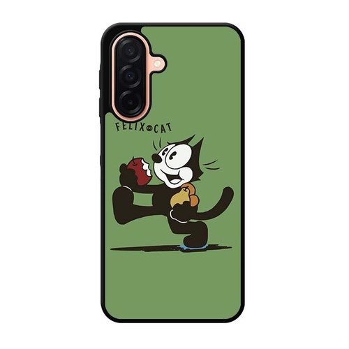 Felix The Cat Eat Apple Samsung Galaxy A26 5G Case