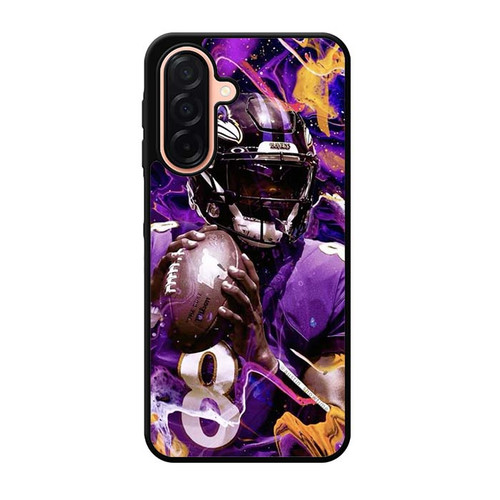 Lamar Jackson Baltimore Ravens 02 Samsung Galaxy A26 5G Case