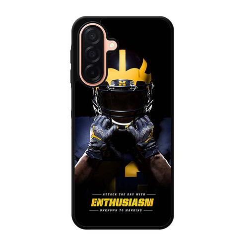 Michigan Wolverines Enthusiasm Samsung Galaxy A26 5G Case