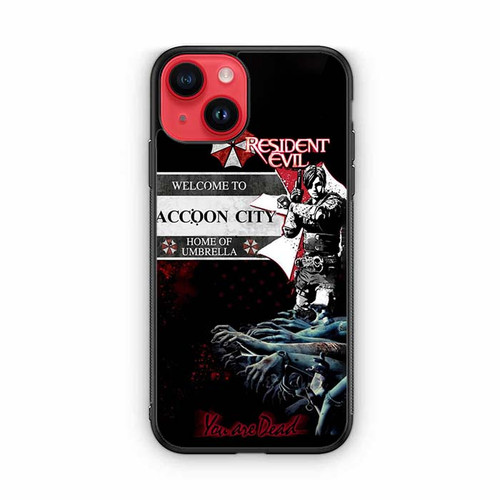 Resident Evil Home of Umbrella Collide iPhone 14 Case