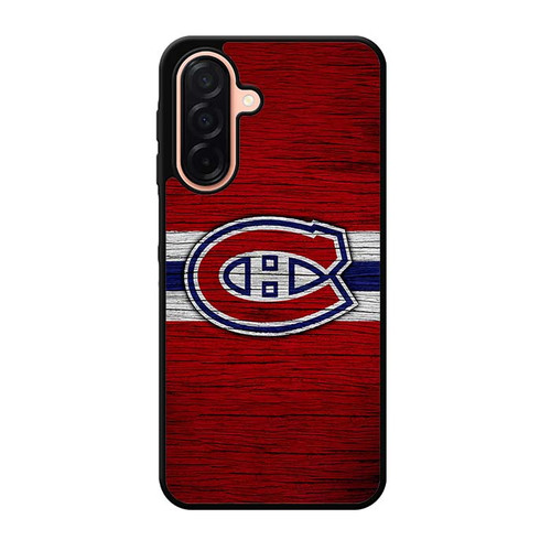 Montreal Canadiens Wooden Pattern Samsung Galaxy A26 5G Case