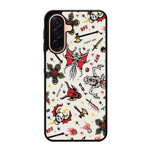 Stranger Things Hellfire Gothic Chaos 02 Samsung Galaxy A26 5G Case