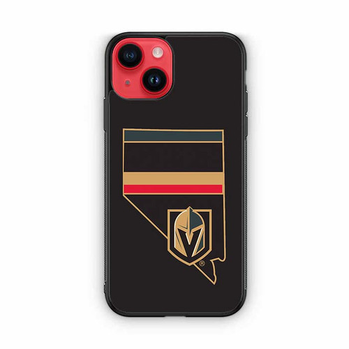 Vegas Golden Knights State Logo iPhone 14 Case