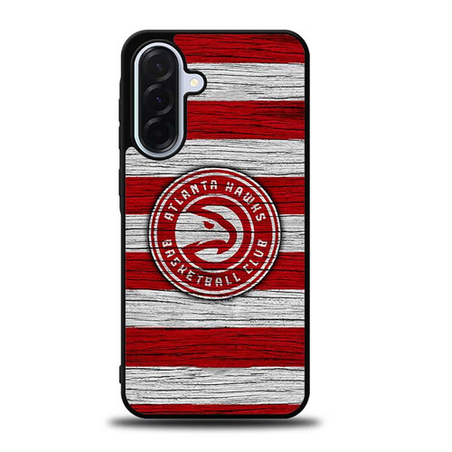 Atlanta Hawks Wooden Pattern Samsung Galaxy A36 5G Case