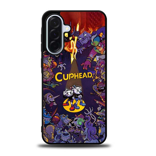 Cuphead and Mugman Inkwell Isle Samsung Galaxy A36 5G Case