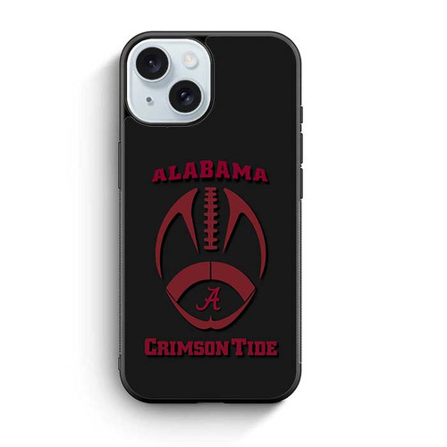 Alabama Crimson Tide Ball iPhone 15 Case