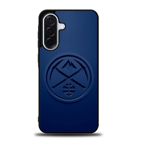 Denver Nuggets Logo Dark Blue Samsung Galaxy A36 5G Case