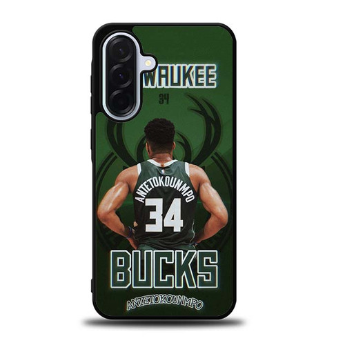 Milwaukee Bucks Antetokounmpo 34 Samsung Galaxy A36 5G Case