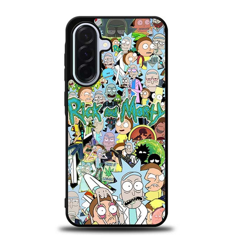 Rick And Morty Collage Samsung Galaxy A36 5G Case