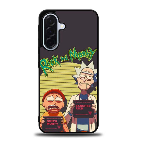 Rick and Mortys Mugshot Samsung Galaxy A36 5G Case
