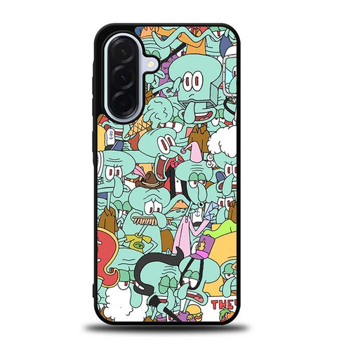 SpongeBob Series Squidward Fever Samsung Galaxy A36 5G Case