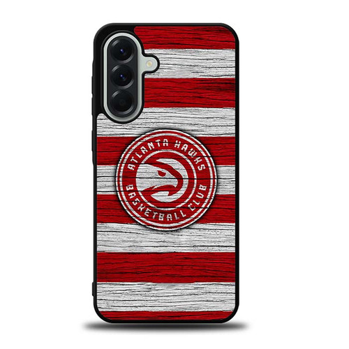 Atlanta Hawks Wooden Pattern Samsung Galaxy A56 5G Case