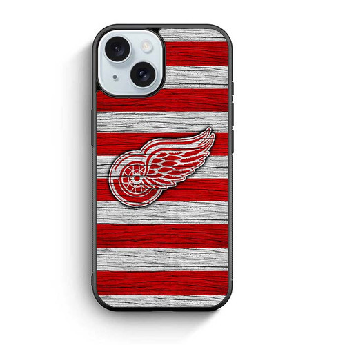 Detroit Red Wings 03 iPhone 15 Case