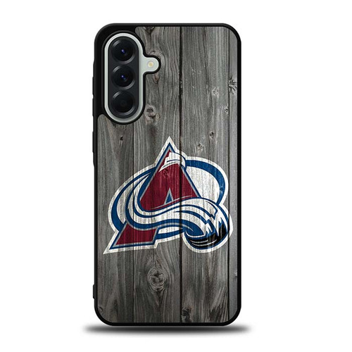 Colorado Avalanche Wooden Pattern Samsung Galaxy A56 5G Case