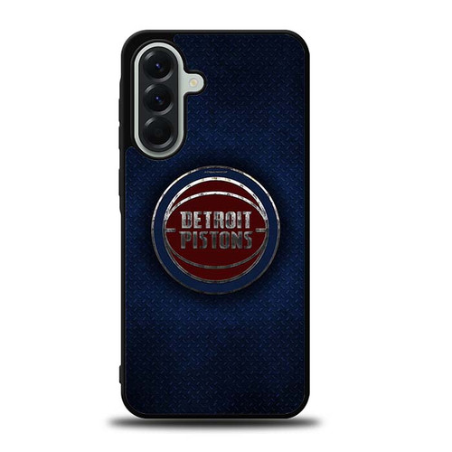 Detroit Pistons Metallic Samsung Galaxy A56 5G Case