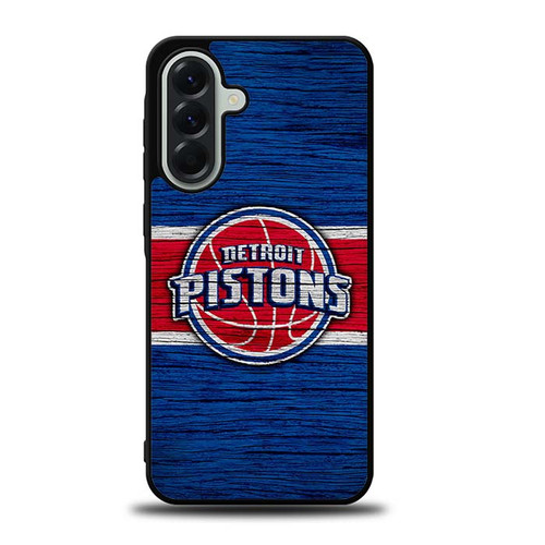 Detroit Pistons Wooden Pattern 02 Samsung Galaxy A56 5G Case