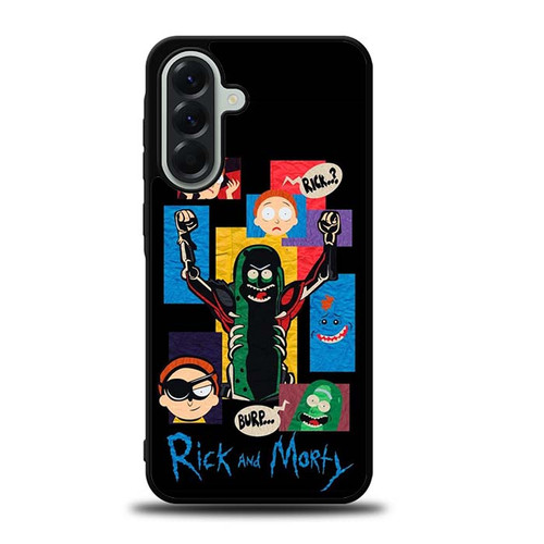Rick and Morty Chaos Pickle Mode Samsung Galaxy A56 5G Case