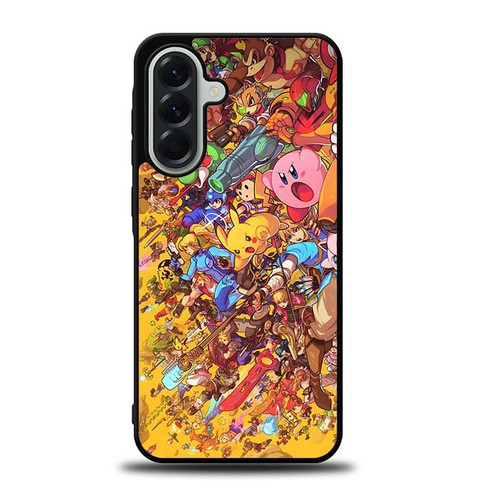 Super Smash Bros Ultimate Mural Samsung Galaxy A56 5G Case