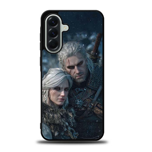 The Witcher III Geralt and Ciri Samsung Galaxy A56 5G Case