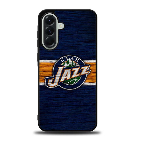Utah Jazz Wooden Pattern Samsung Galaxy A56 5G Case