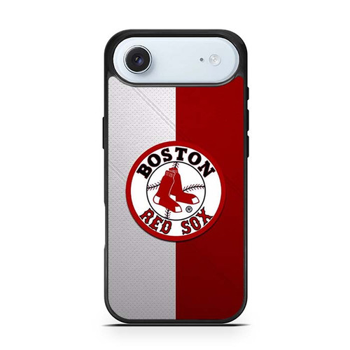Boston Red Sox Crimson Grid iPhone Air Case