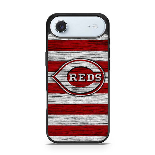 Cincinnati Reds Wooden Pattern iPhone Air Case
