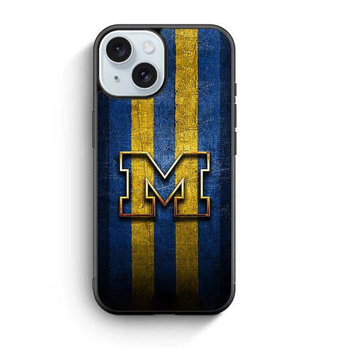 Michigan Wolverines 04 iPhone 15 Case