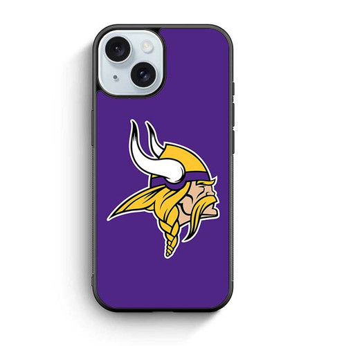 Minnesota Vikings Logo iPhone 15 Case