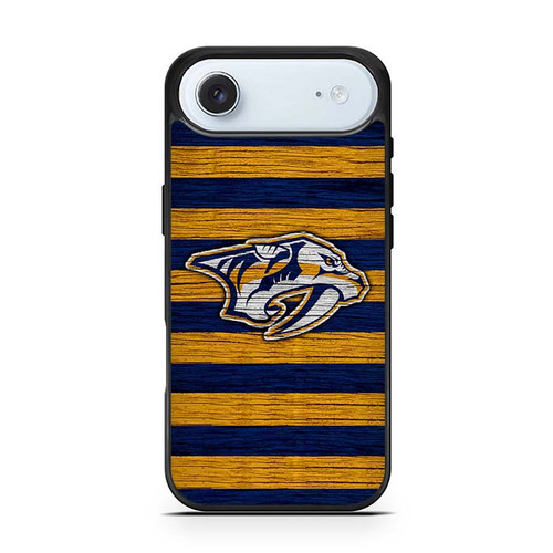 Nashville Predators Wooden Pattern iPhone Air Case