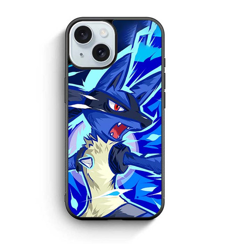 Pokemon Lucario iPhone 15 Case