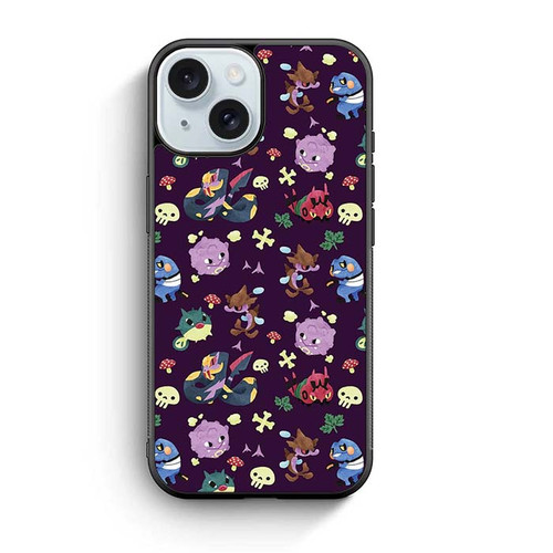 Pokemon Poison Toxic iPhone 15 Case