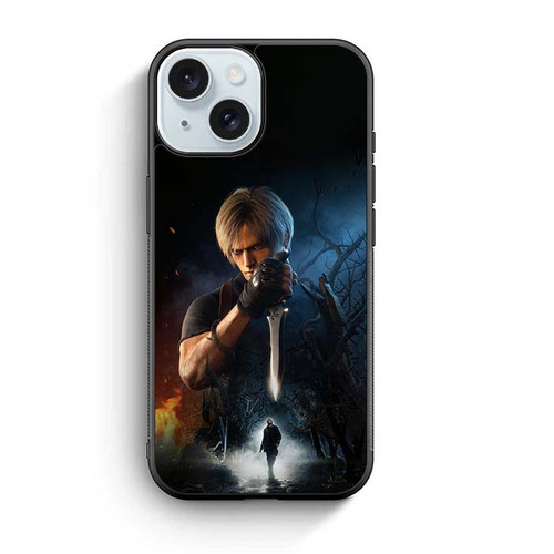 Resident Evil 4 Remake Leon S Kennedy iPhone 15 Case