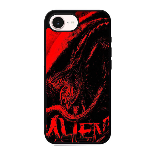 Alien Xenomorph In Red iPhone 17e Case
