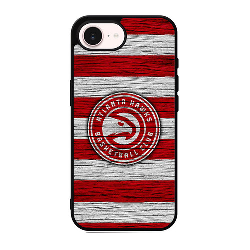 Atlanta Hawks Wooden Pattern iPhone 17e Case