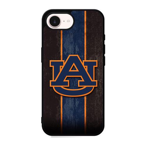 Auburn Tigers Wooden Pattern iPhone 17e Case