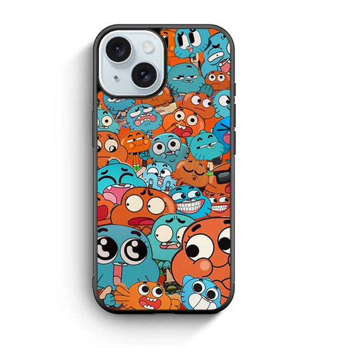 The Amazing World of Gumball iPhone 15 Case