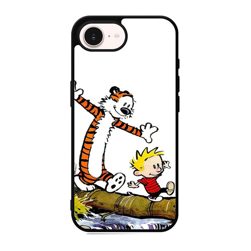 Calvin and Hobbes Playing iPhone 17e Case