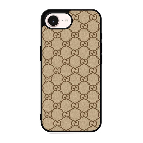 Gucci Leather Pattern iPhone 17e Case