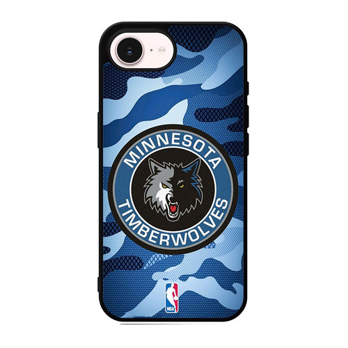 Minnesota Timberwolves Camo iPhone 17e Case