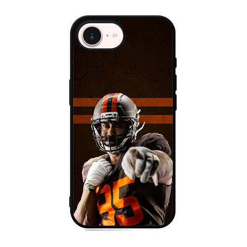 Myles Garrett Cleveland Browns 02 iPhone 17e Case