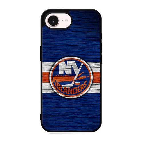 New York Islanders Wooden Pattern iPhone 17e Case